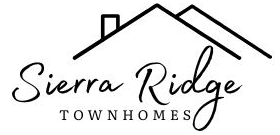 A logo for Sierra Ridge Townhomes is displayed.